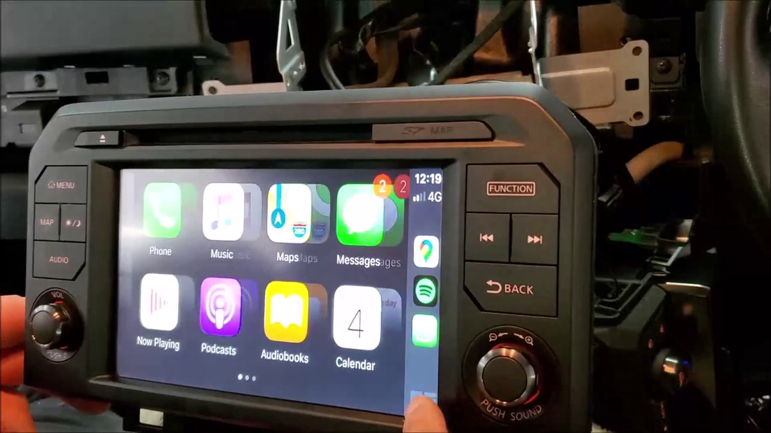 R35 GT-R MY17用 CarPlay、AndroidAUTO製品