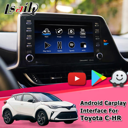 トヨタ カムリ RAV4 C_HR ハリアー ランドクルーザー用 YOUTUBE CarPlay対応ディスプレイオーディオ